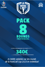 3 - PACK 8 ROUNDS INDIVIDUEL
