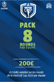 3 - PACK 8 ROUNDS EQUIPE