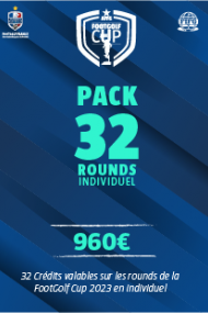 5 - PACK 32 ROUNDS INDIVIDUEL