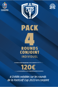 7 - PACK 4 ROUNDS INDIVIDUEL CONJOINT