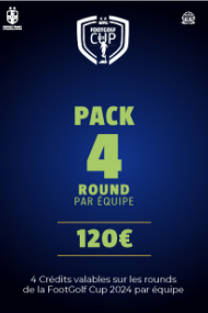 3- PACK 4 ROUNDS EQUIPE