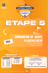 ETAPE 5 : Golf du Bois de Ruminghen (NFGT)